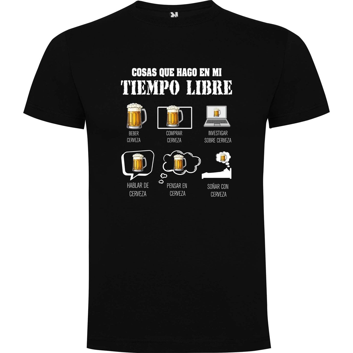 Camiseta personalizada Cerveza