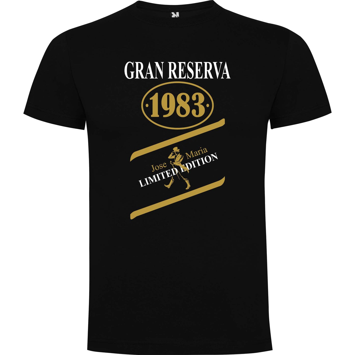 Camiseta personalizada cumpleaños gran reserva