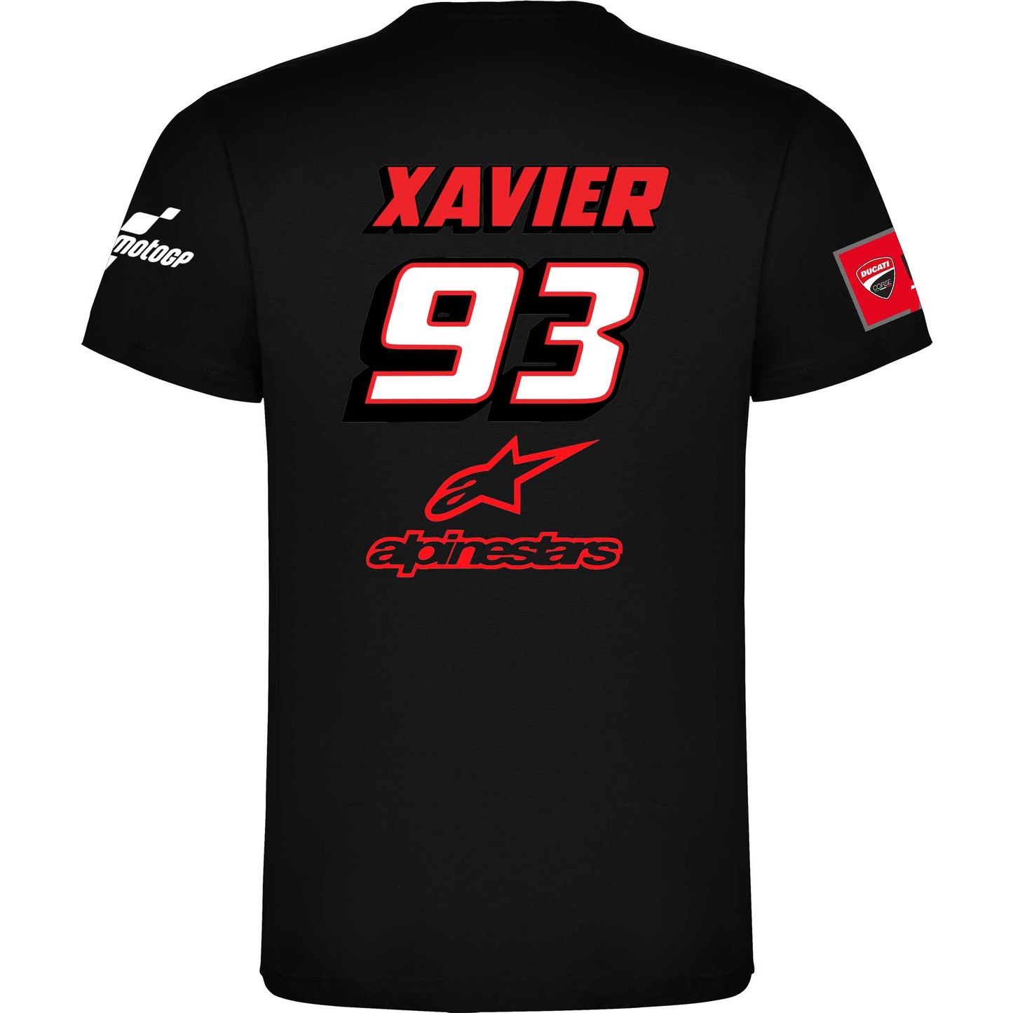 Camiseta DUCATI moto gp personalizada