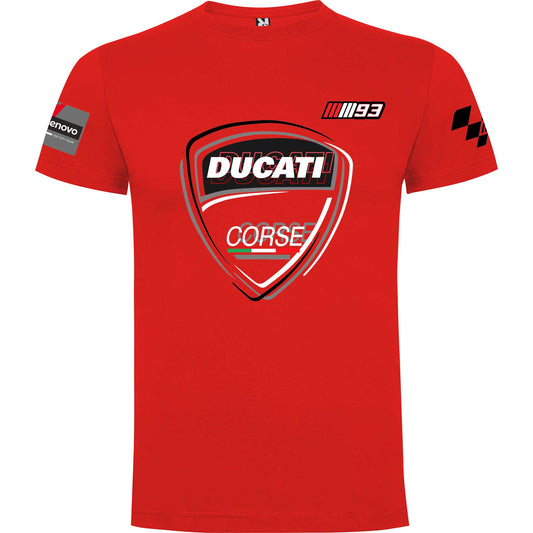 Camiseta Ducati personalizada