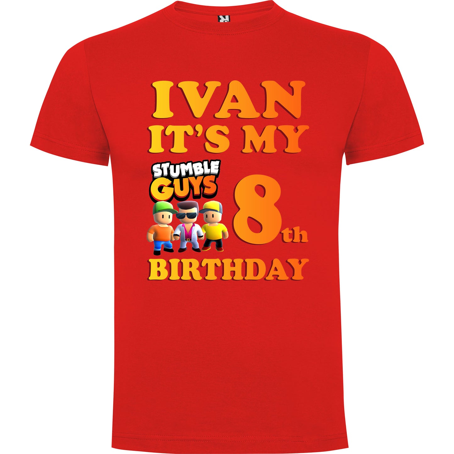 Camiseta personalizada Stumble guys
