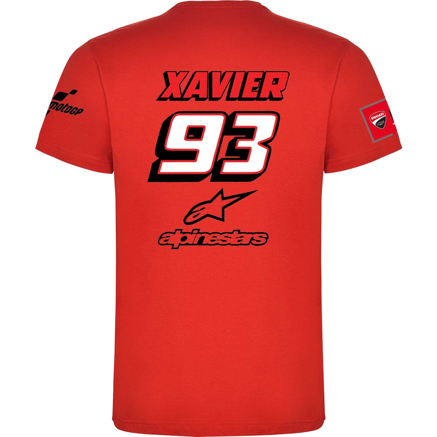 Camiseta DUCATI moto gp personalizada