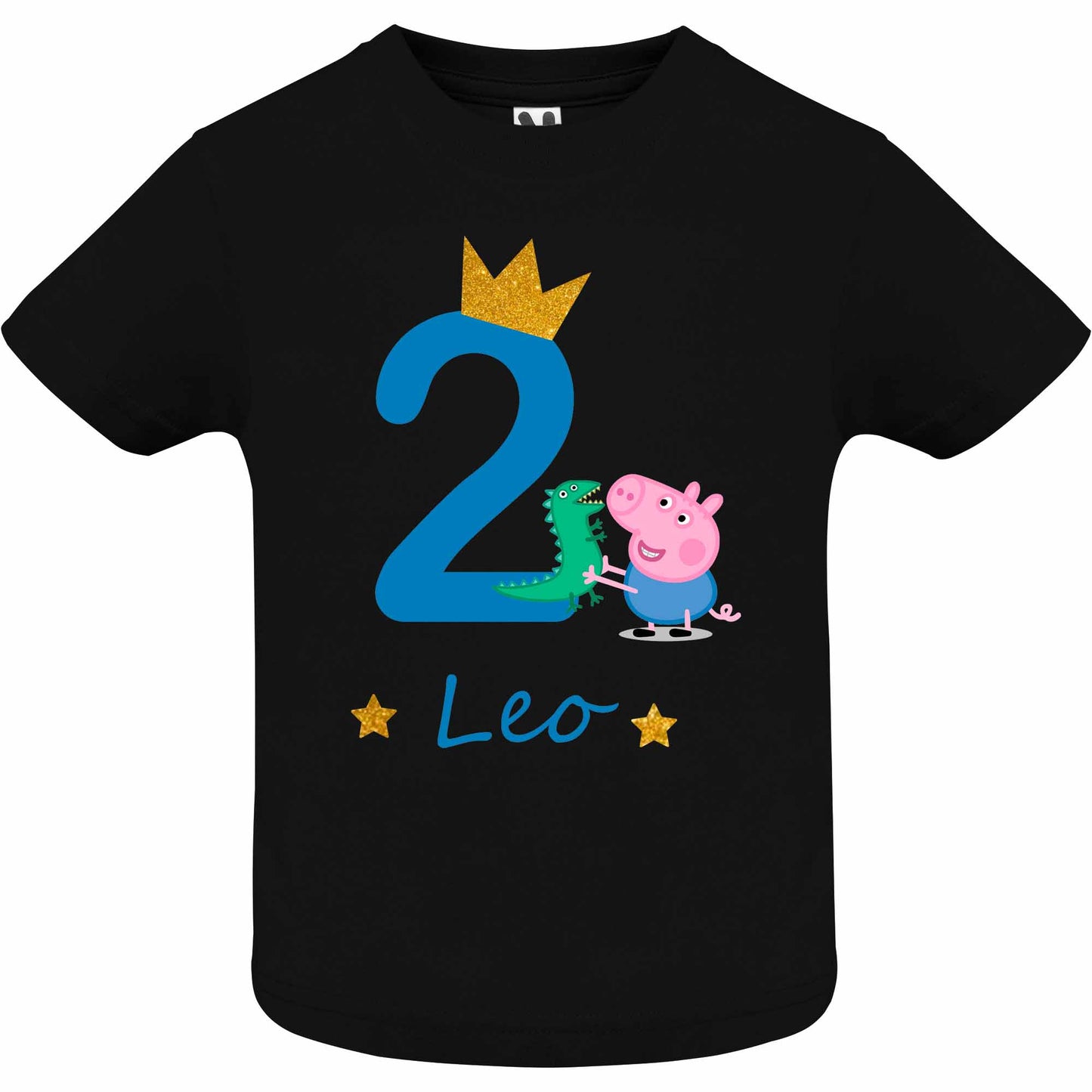 Camiseta mangas cortas de bebé George Peppa Pig
