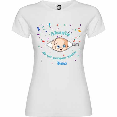 Camiseta personalizada primer nieto