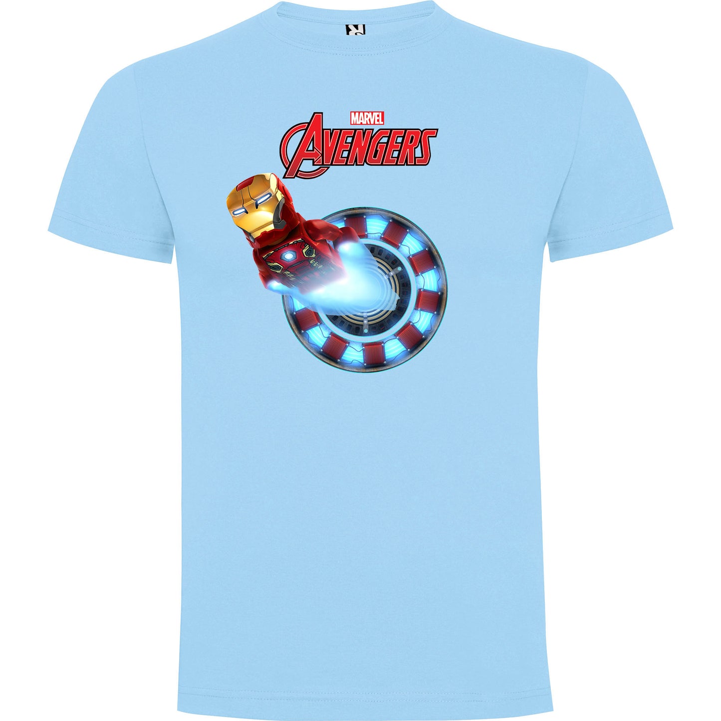 Camiseta personalizada Lego Iron Man