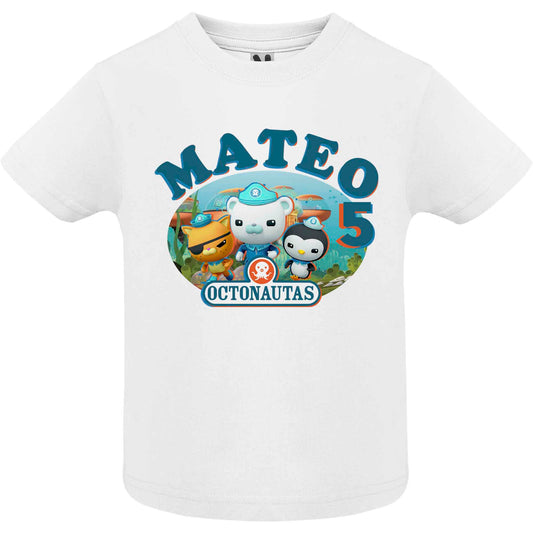 Camiseta cumpleaños Los Octonautas