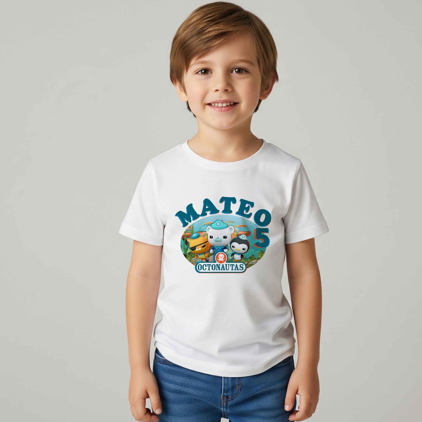 Camiseta cumpleaños Los Octonautas