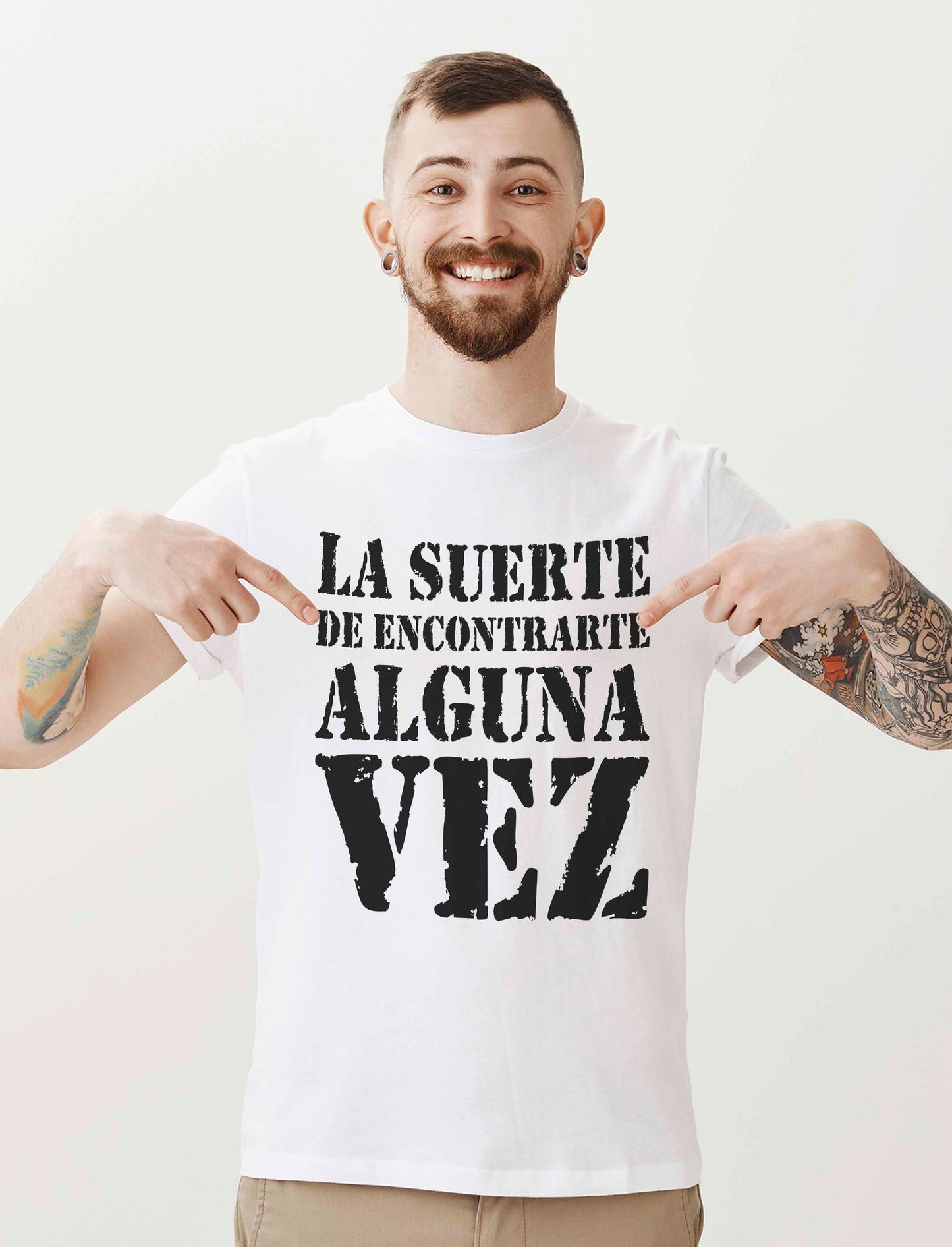 Camiseta personalizada Callejeros - suerte