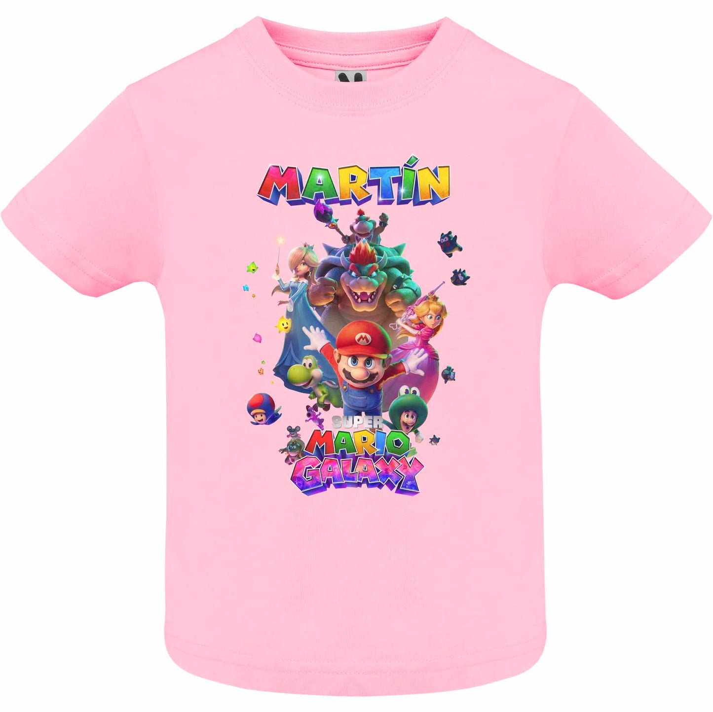 Camiseta personalizada Super Mario Galaxy