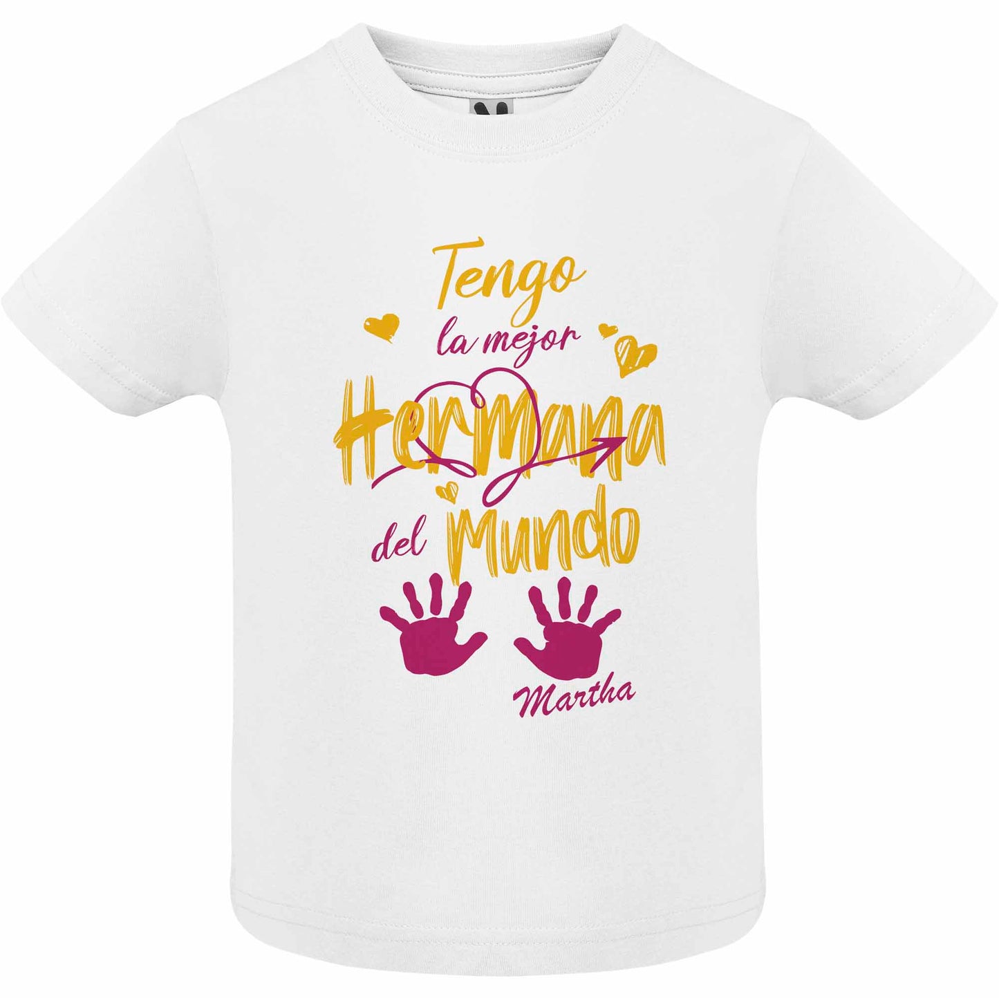 Body personalizado el mejor hermano del mundo