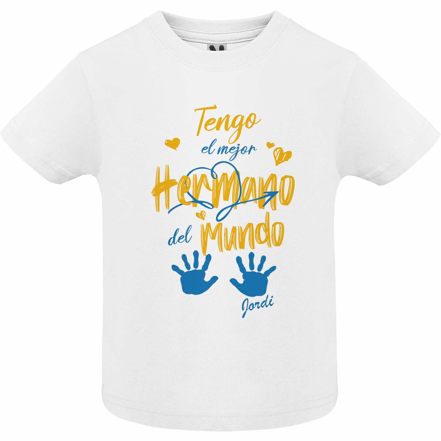 Body personalizado el mejor hermano del mundo