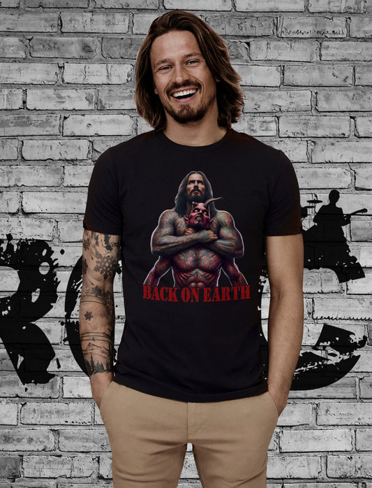 Camiseta mangas cortas back on earth