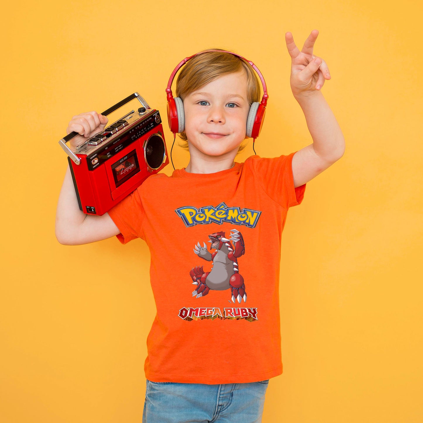 Camiseta personalizada Pokemon Omega Ruby