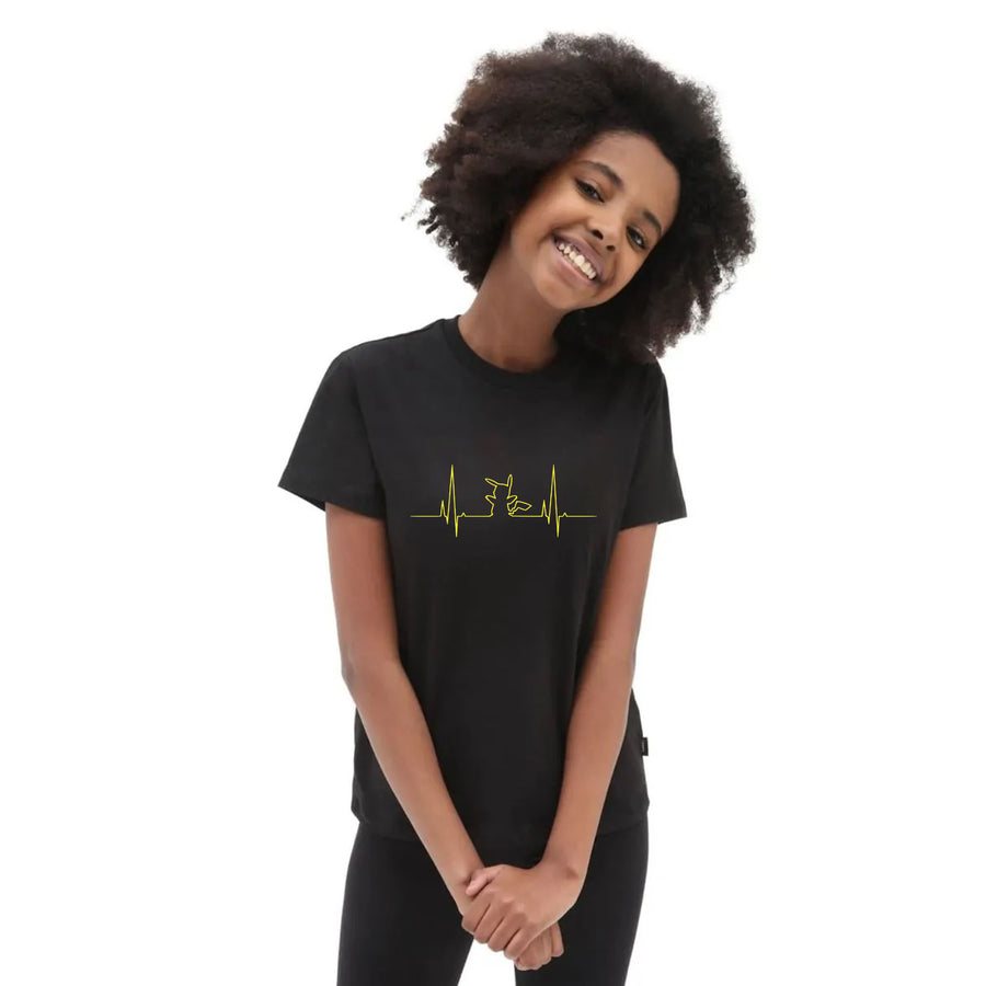 Camiseta pikachu cardio personalizada