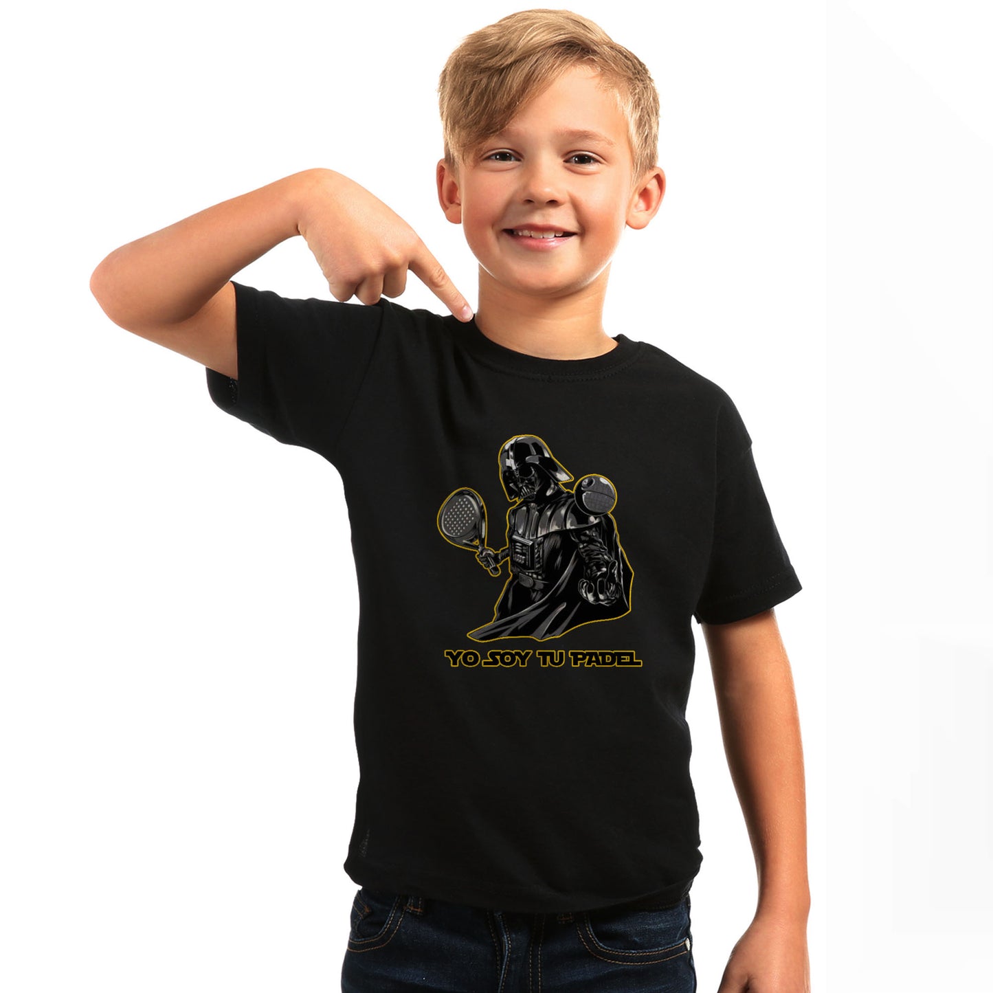 Camiseta unisex personalizada darth vader yo soy tu padel