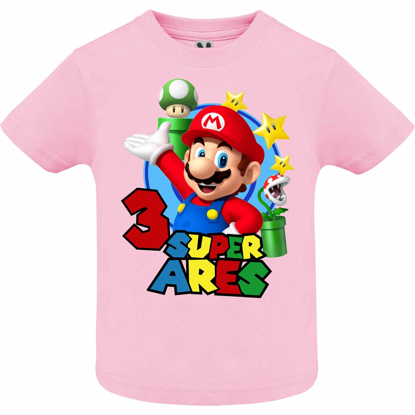 Camiseta personalizada Super Mario Fans