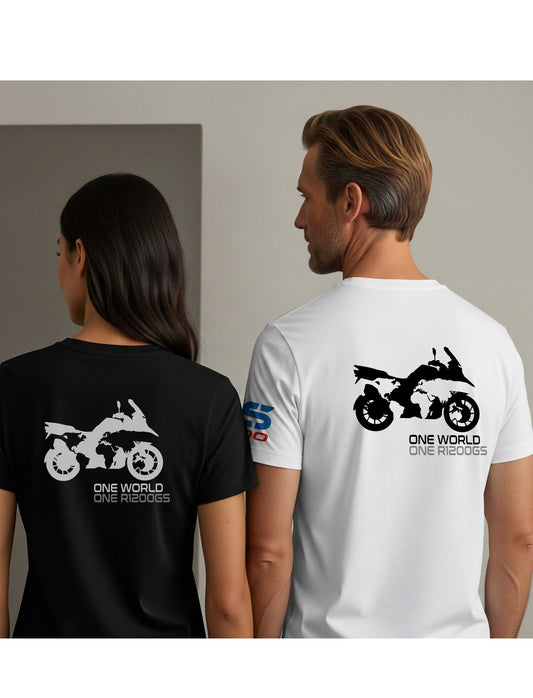 Camiseta BMW one world personalizada