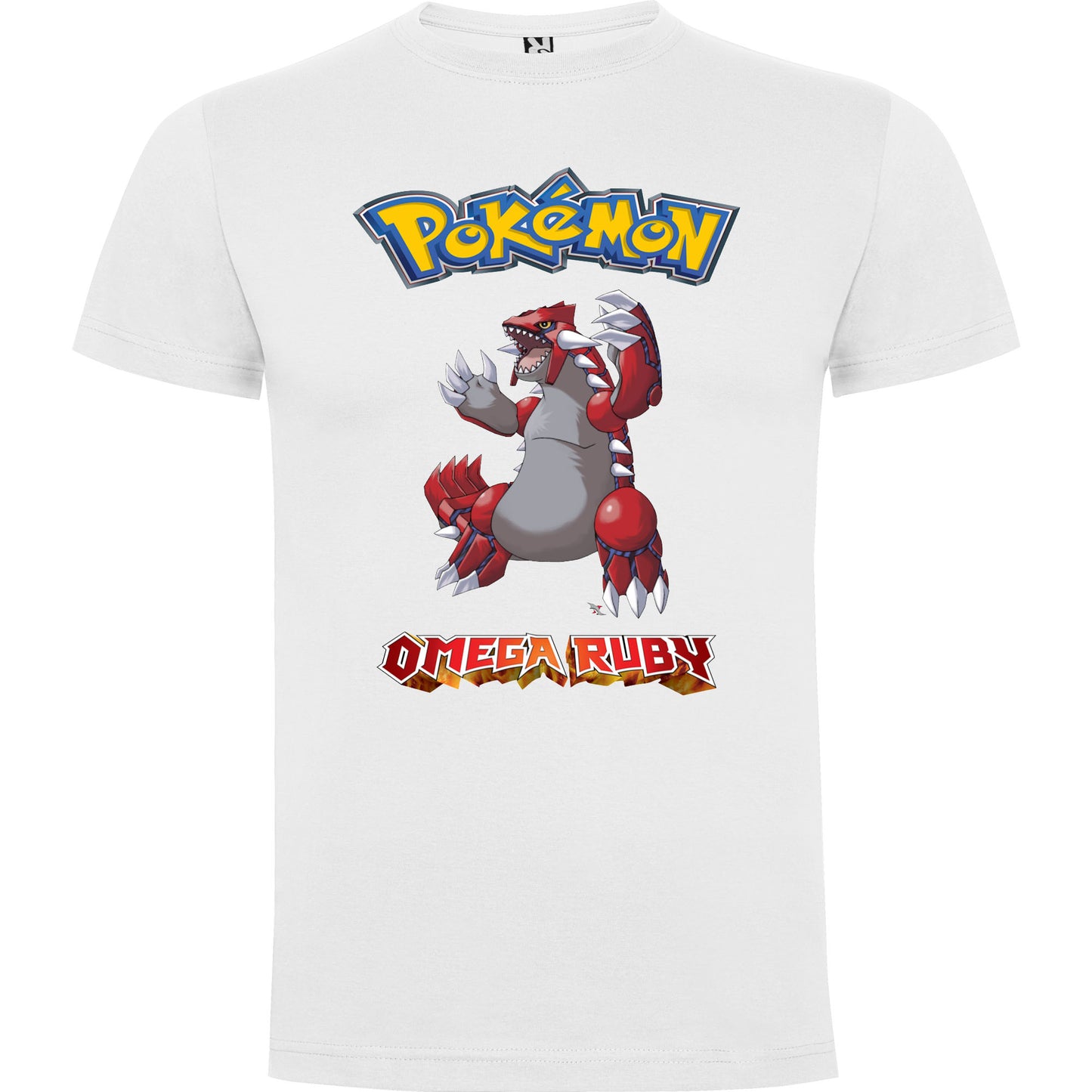 Camiseta personalizada Pokemon Omega Ruby