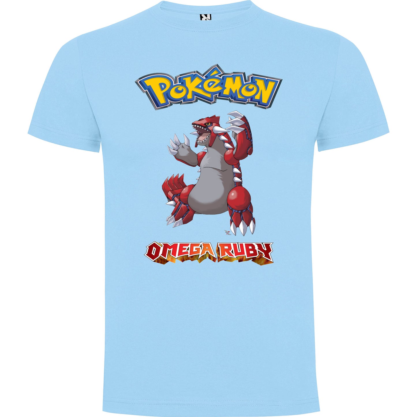 Camiseta personalizada Pokemon Omega Ruby