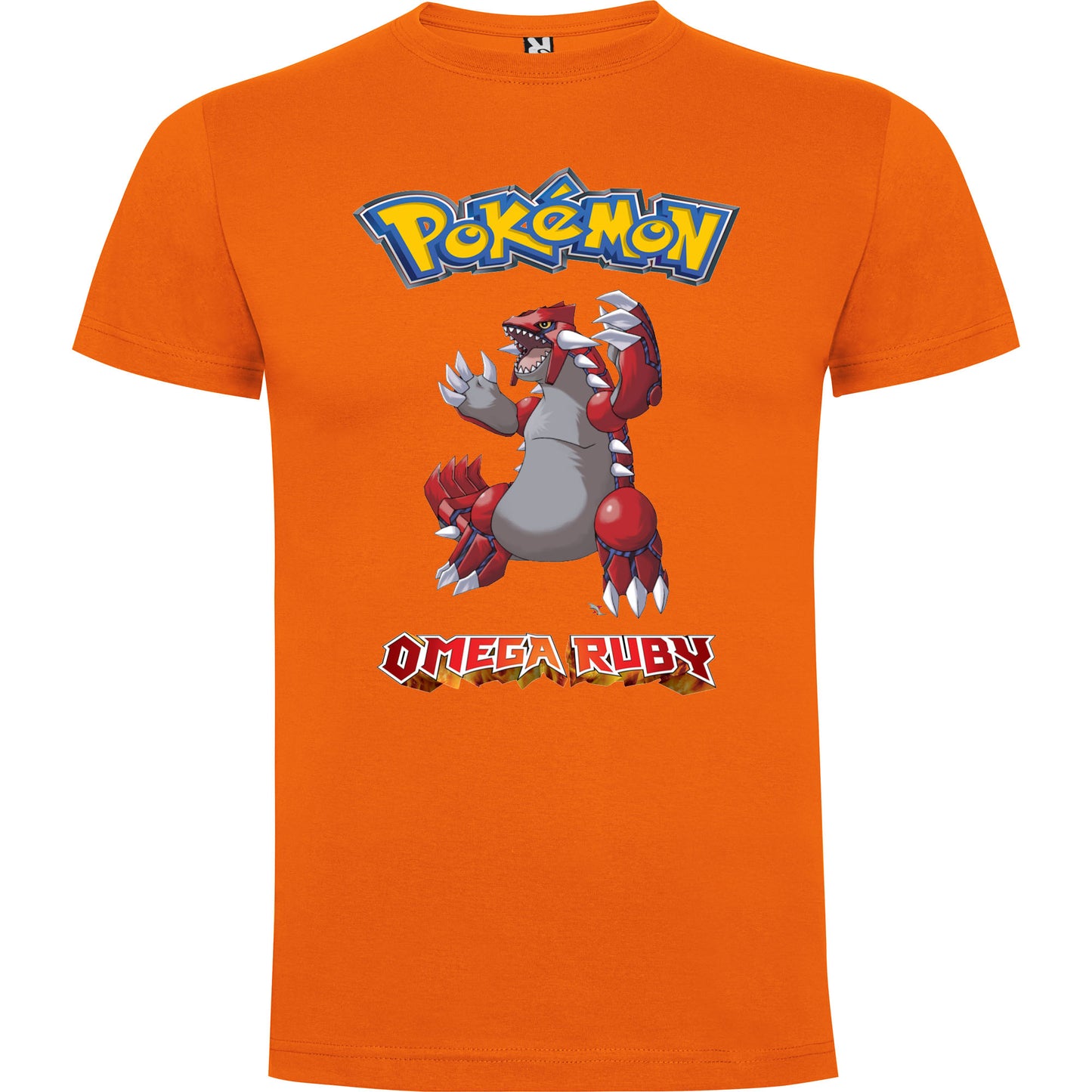 Camiseta personalizada Pokemon Omega Ruby