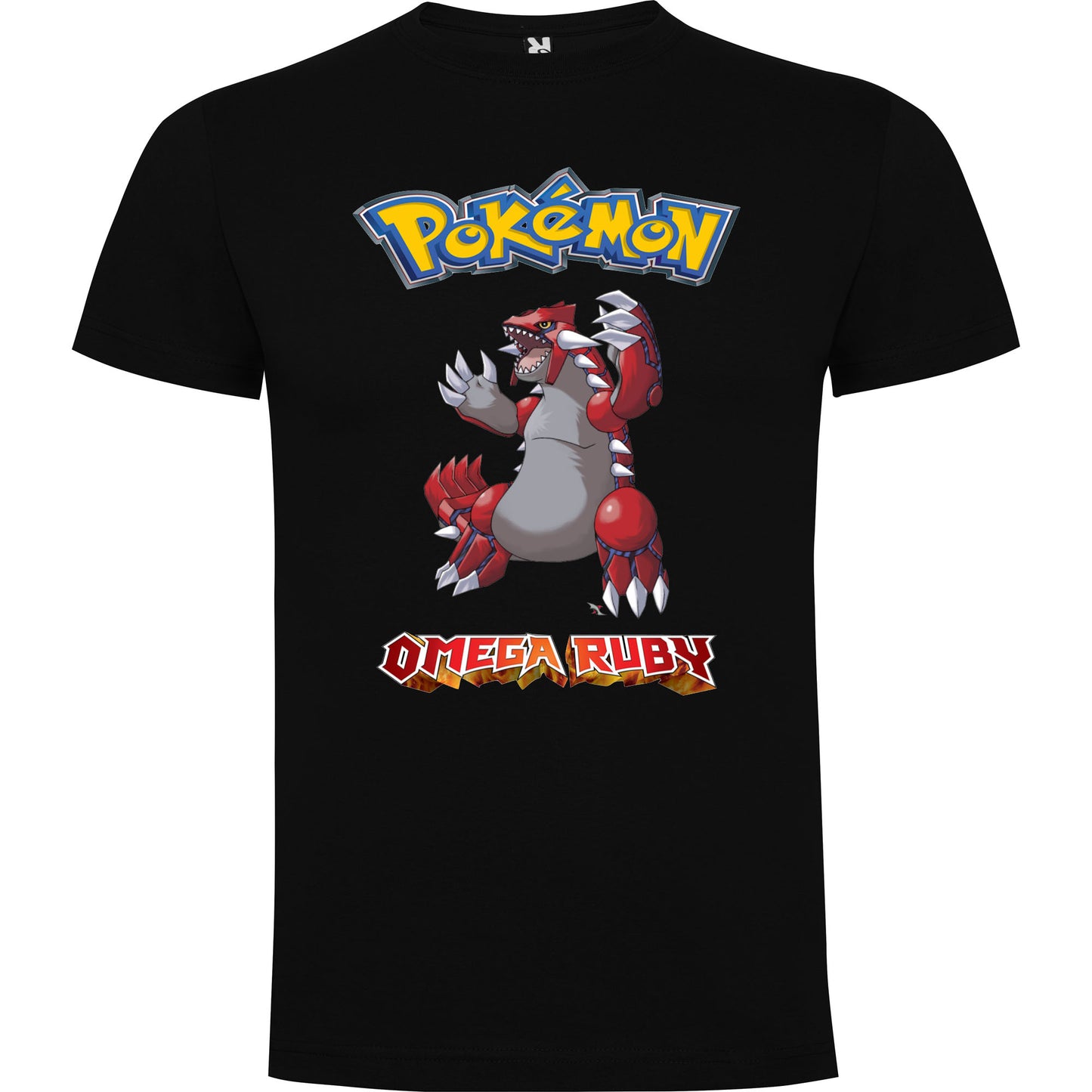 Camiseta personalizada Pokemon Omega Ruby