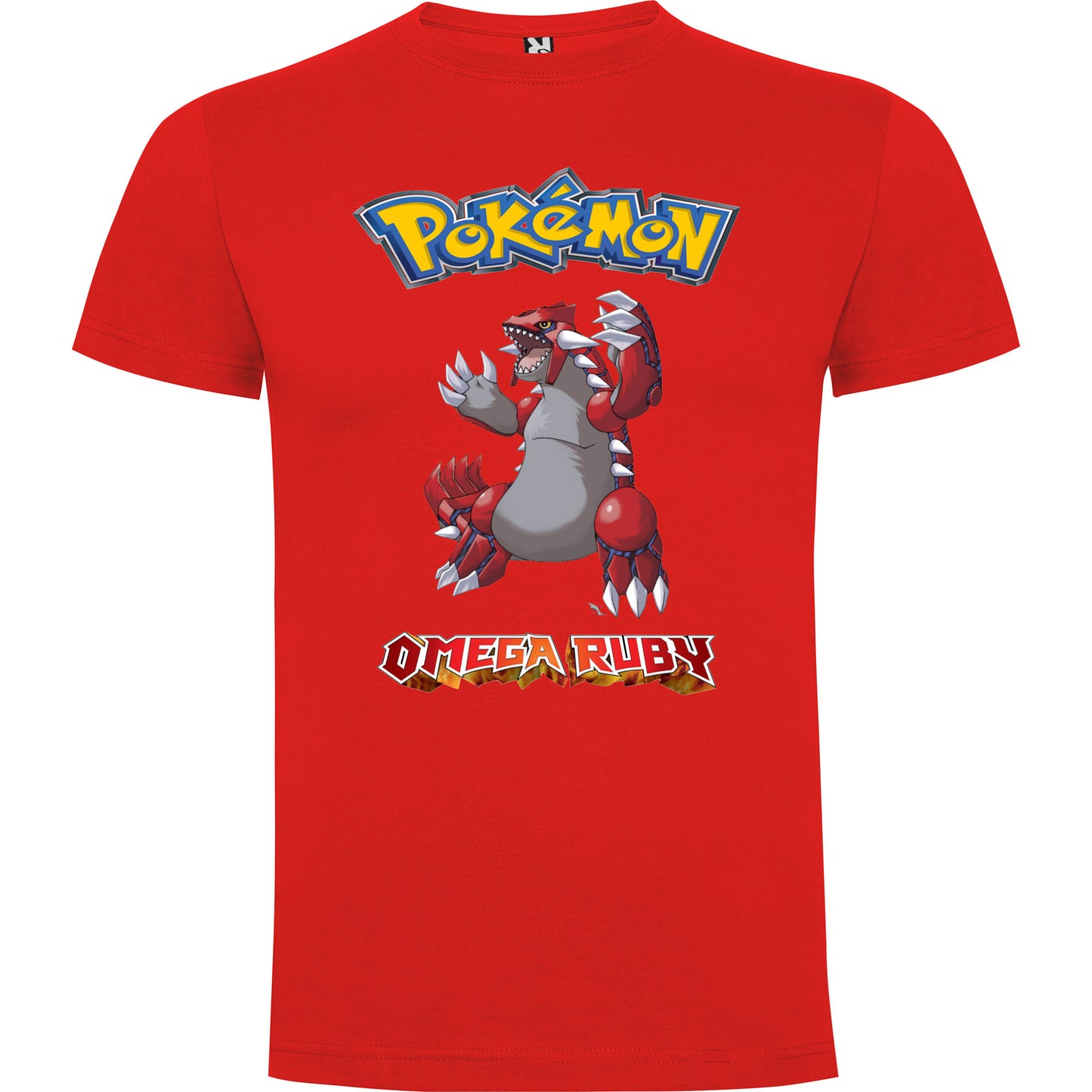 Camiseta personalizada Pokemon Omega Ruby