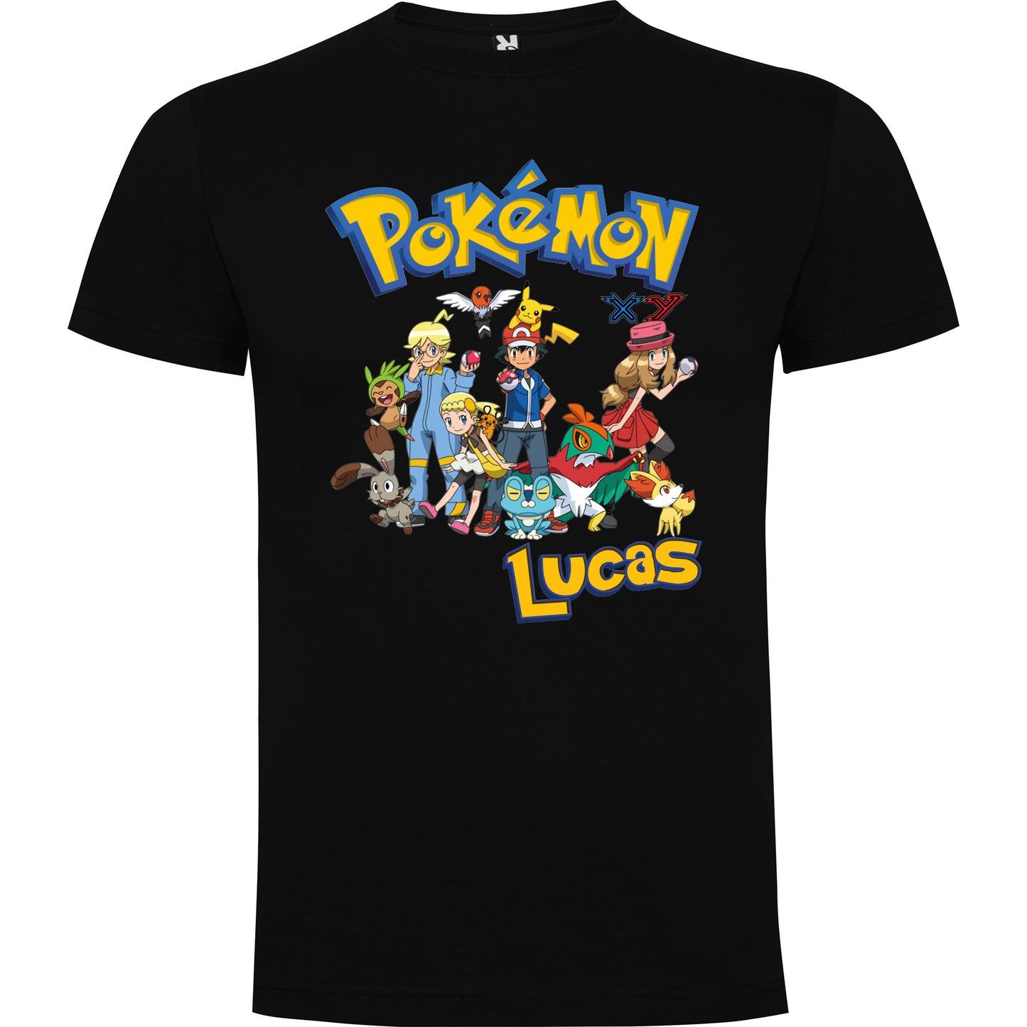 Camiseta personalizada Pokemon XY