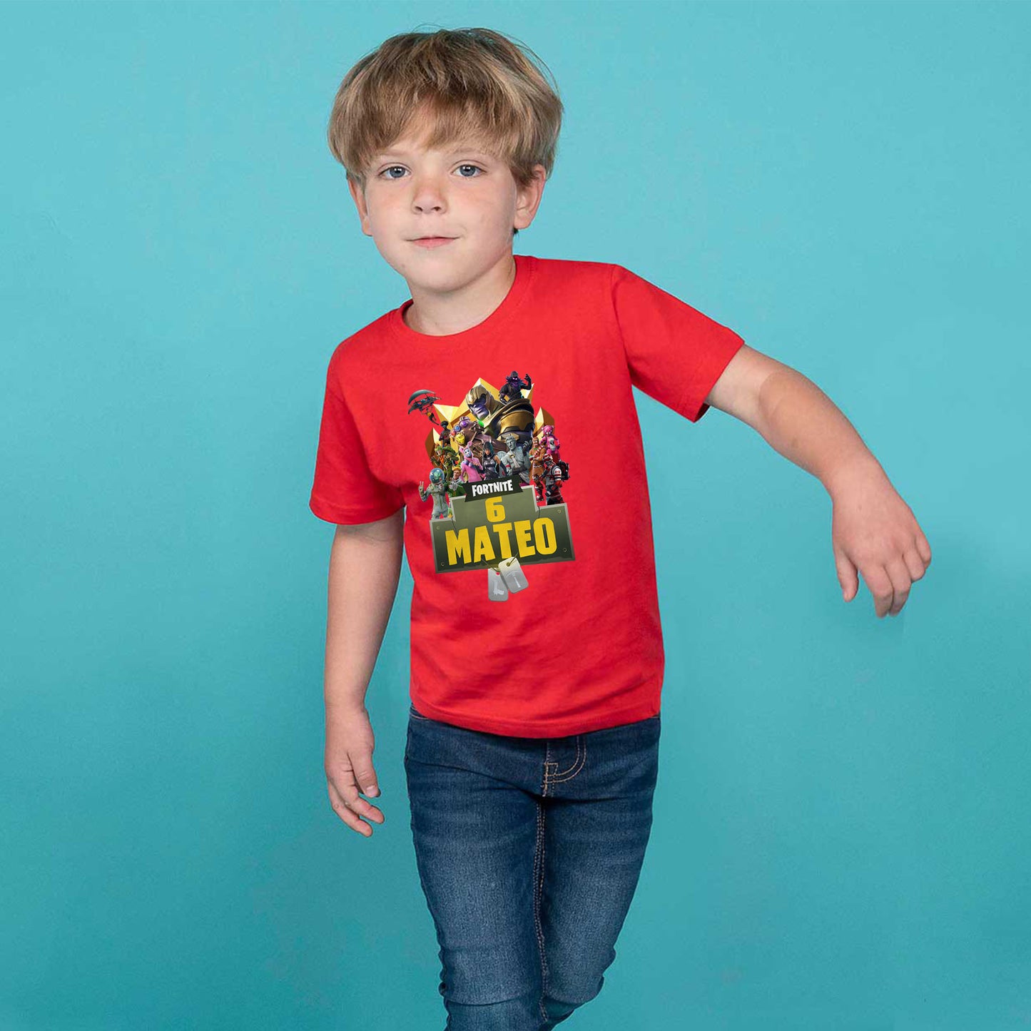 Camiseta personalizada Fortnite