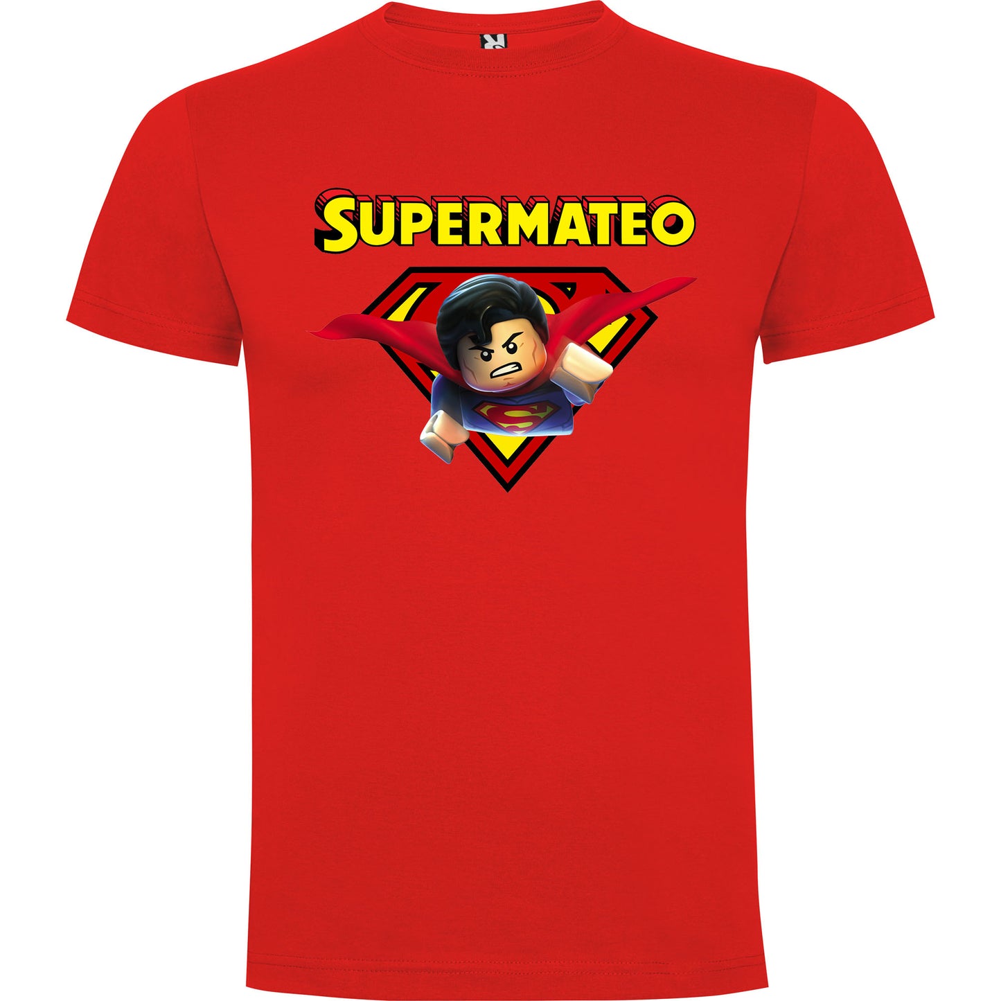 Camiseta lego superman personalizada