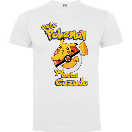 Camiseta despedida de soltero pokemon