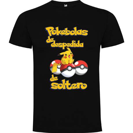 Camiseta despedida de soltero pokemon