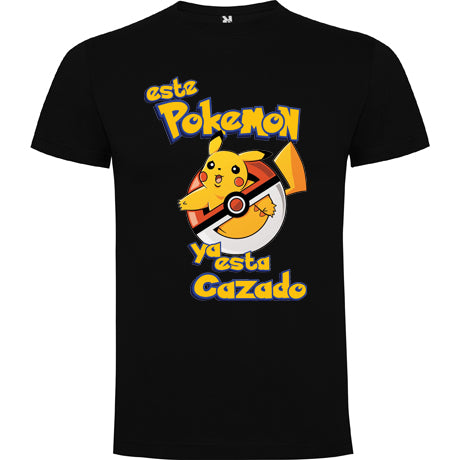Camiseta despedida de soltero pokemon