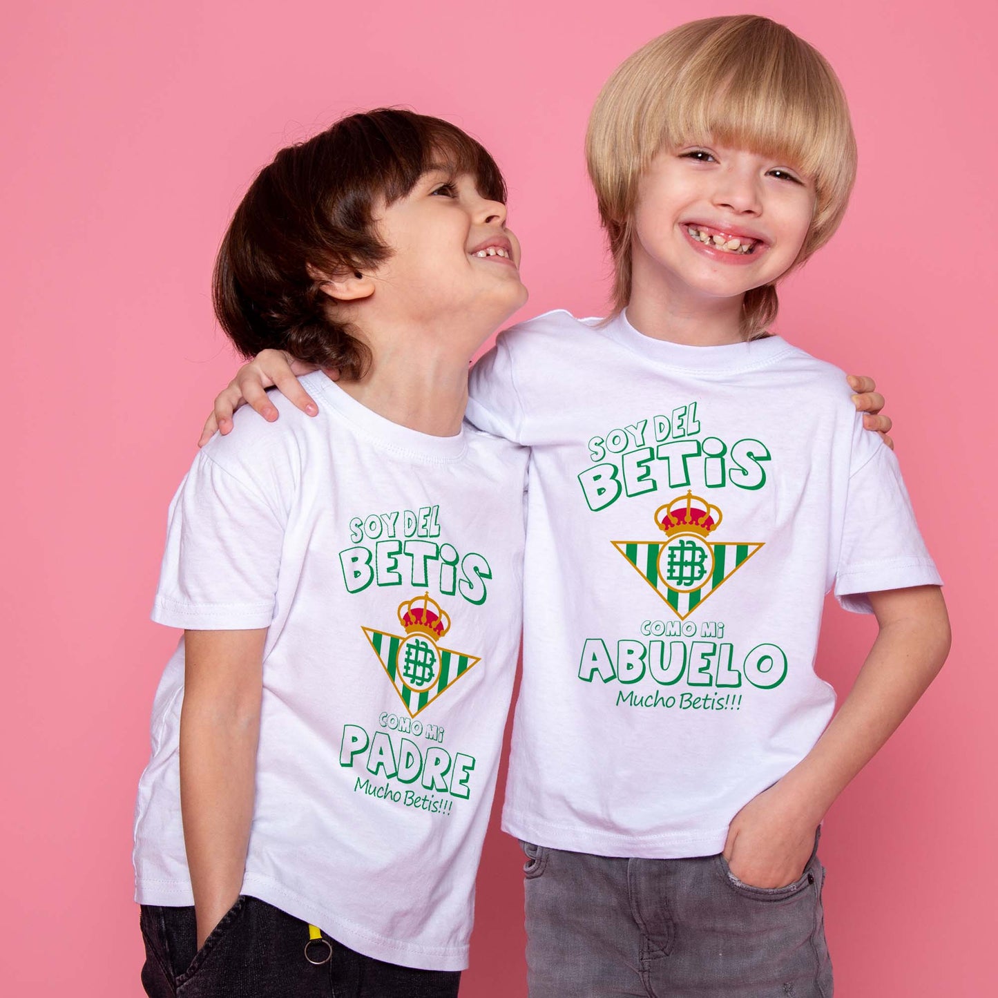 Camiseta personalizada soy del Betis