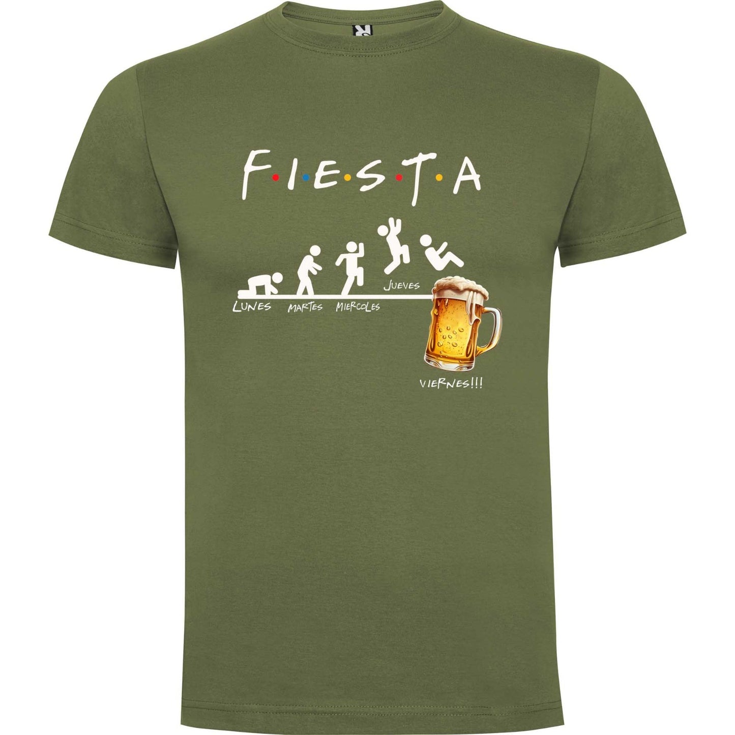 Camiseta personalizada unisex Fiesta