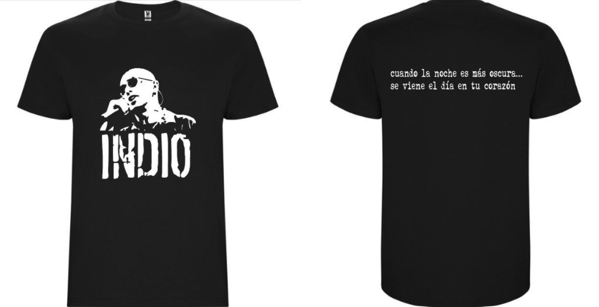Camiseta personalizada unisex Indio Solari frase