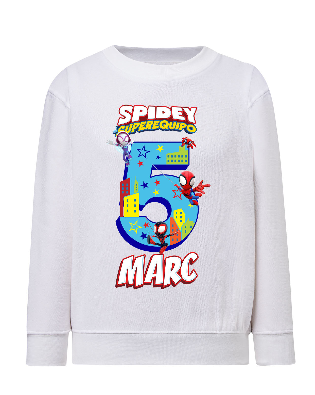 Sudadera basica unisex Spidey