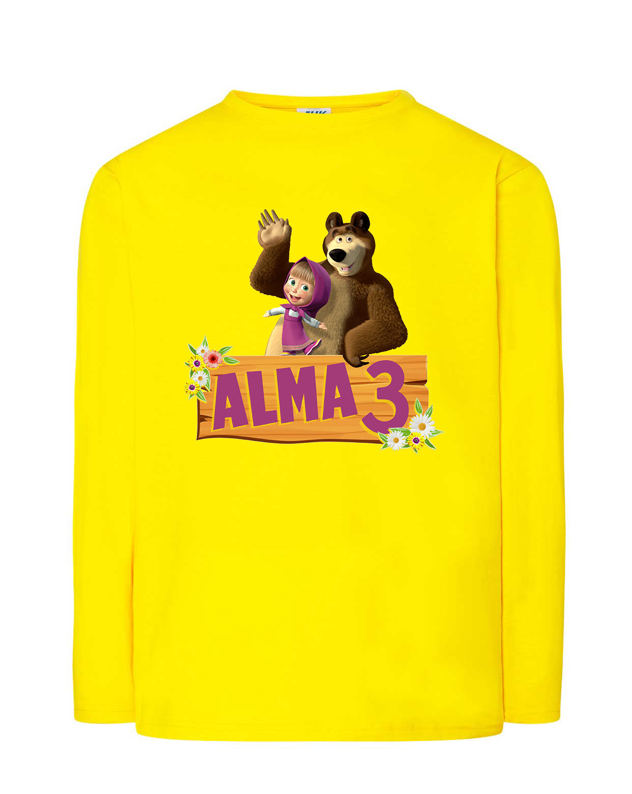 Camisetas personalizada Masha y oso