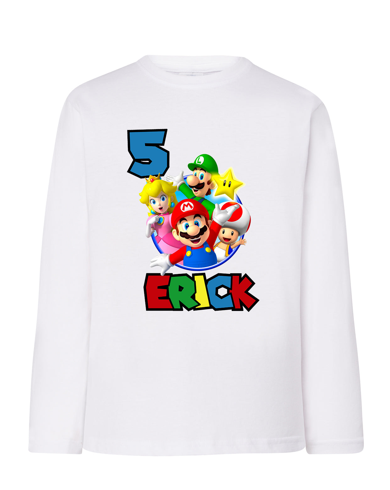 Camisetas personalizada Super Mario