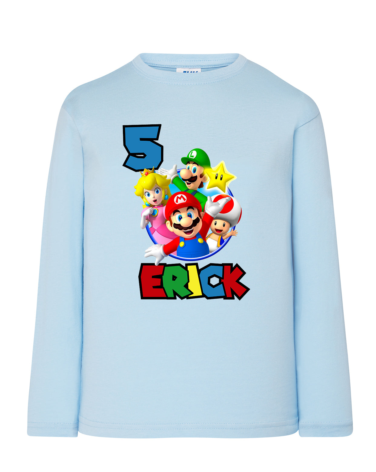 Camisetas personalizada Super Mario