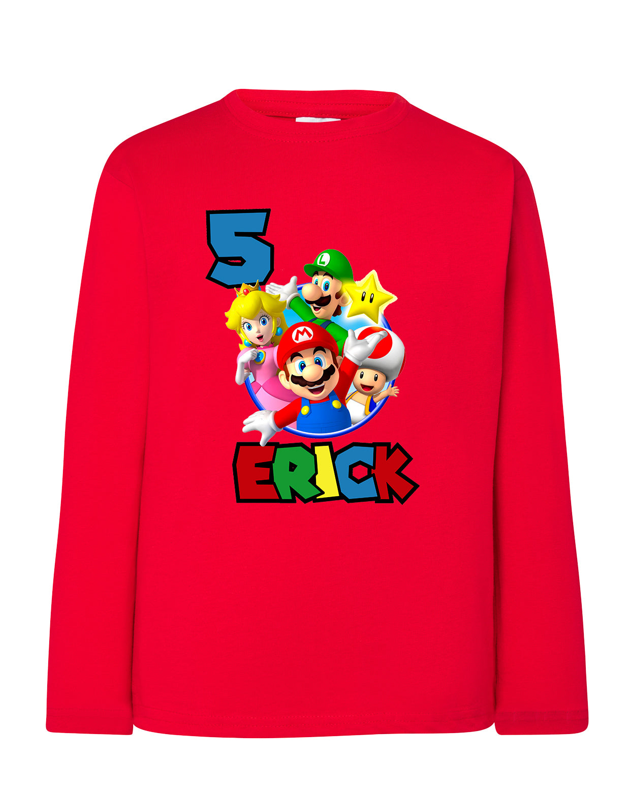 Camisetas personalizada Super Mario