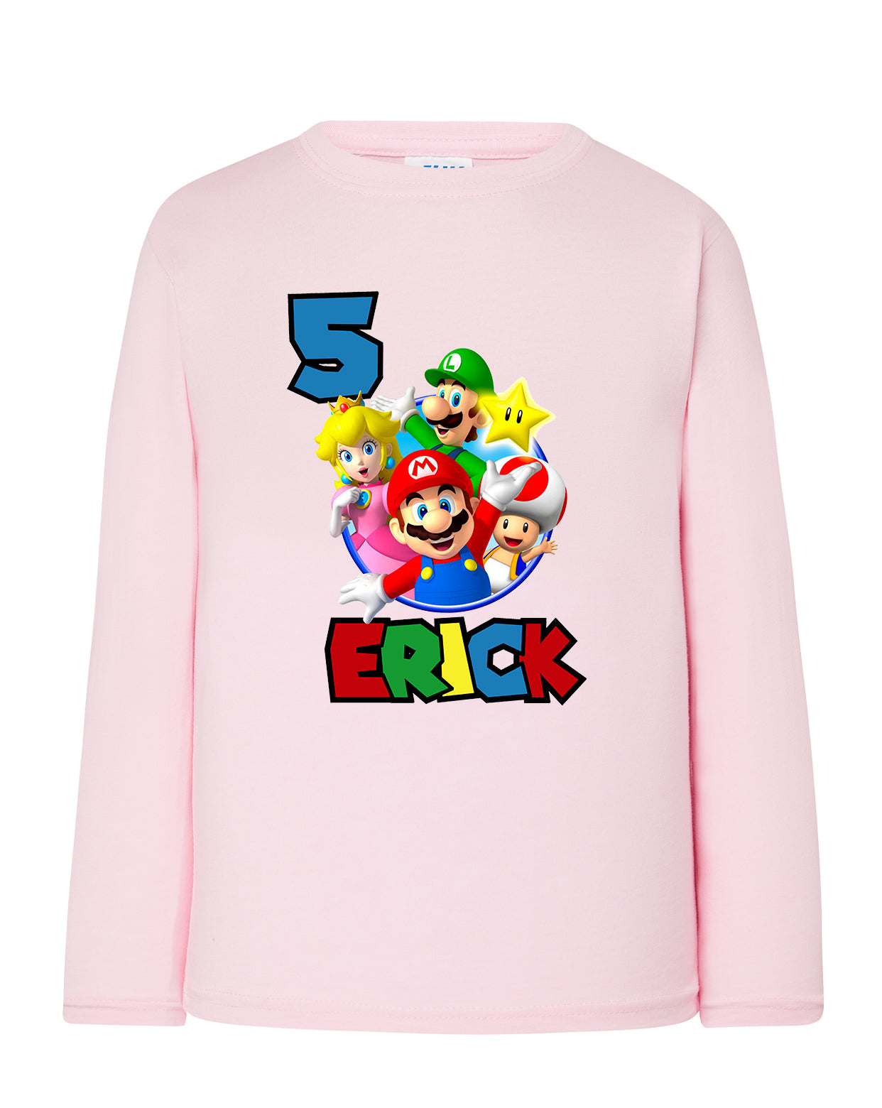 Camisetas personalizada Super Mario