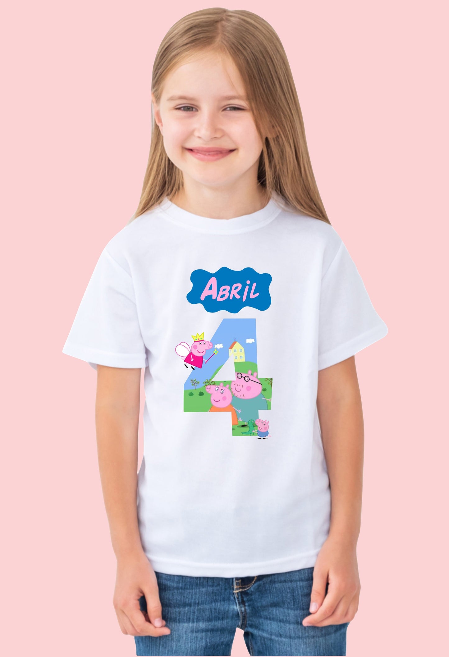 Camiseta personalizada Peppa Pig