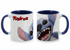 Taza stitch personalizada con nombre