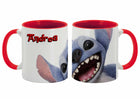 Taza stitch personalizada con nombre