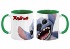 Taza stitch personalizada con nombre