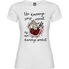 Camiseta personalizada mujer Un diuminge sense vermut