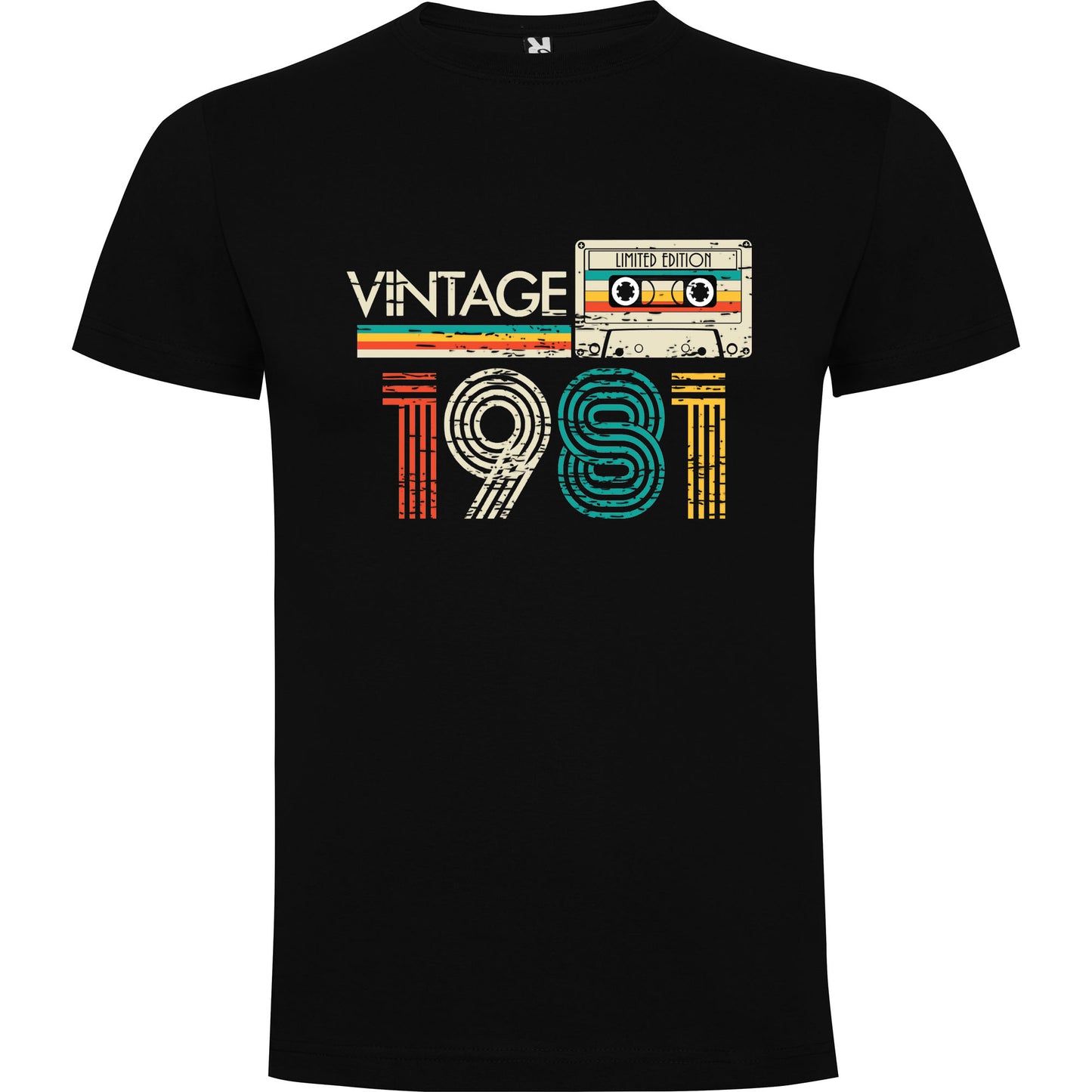 Camiseta personalizada Vintage 1981