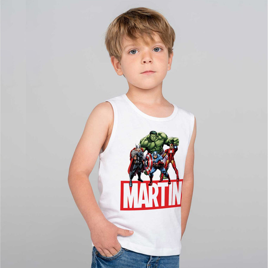 camiseta personalizada niño