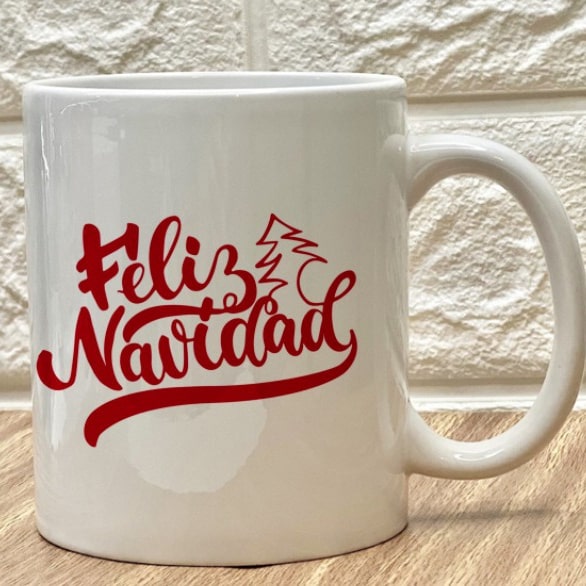 Taza personalizada navidad
