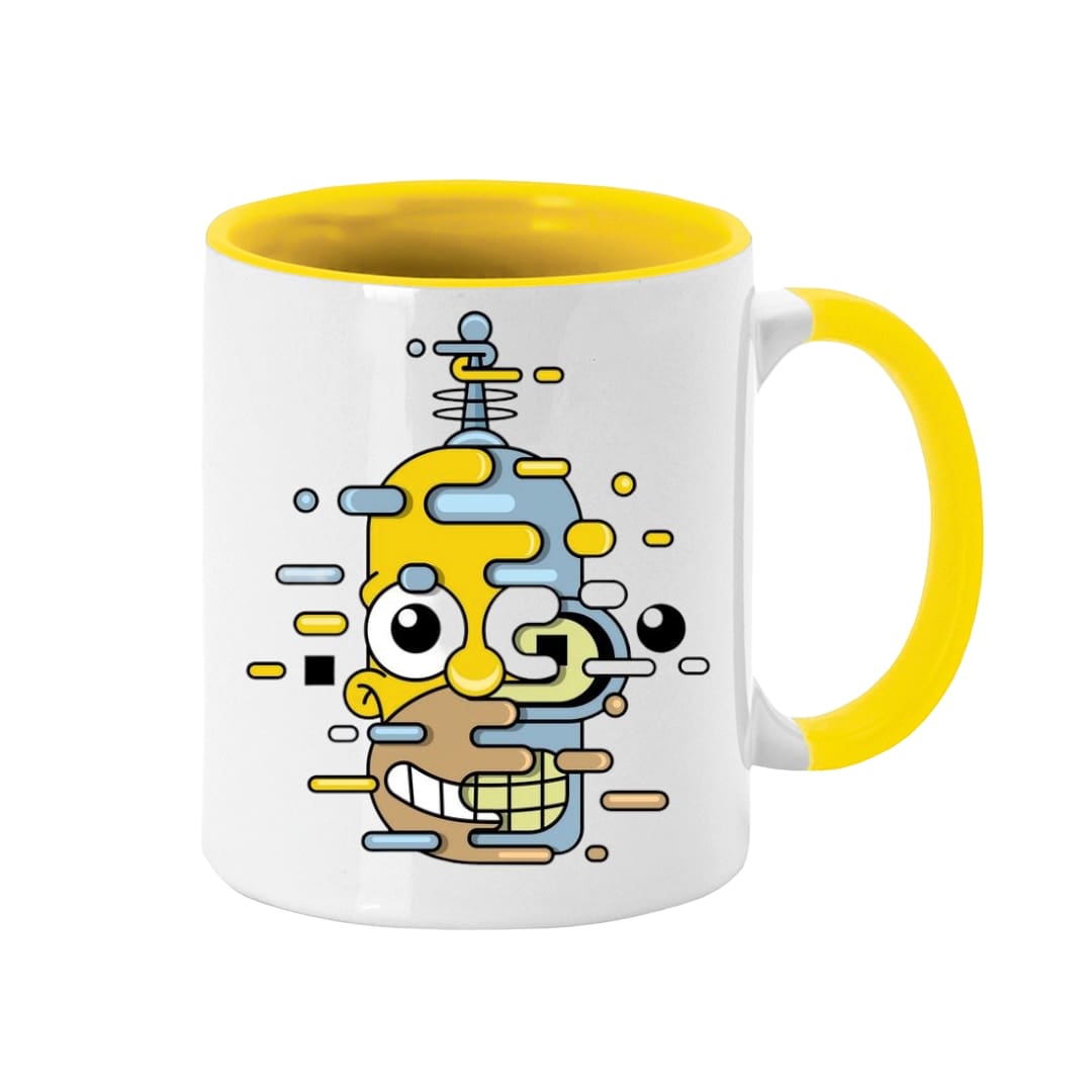 Taza personalizada homer futurama